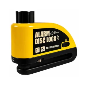 Traba Disco Con Alarma Candado